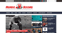 Desktop Screenshot of mundobochas.com