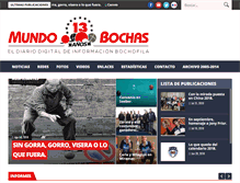 Tablet Screenshot of mundobochas.com